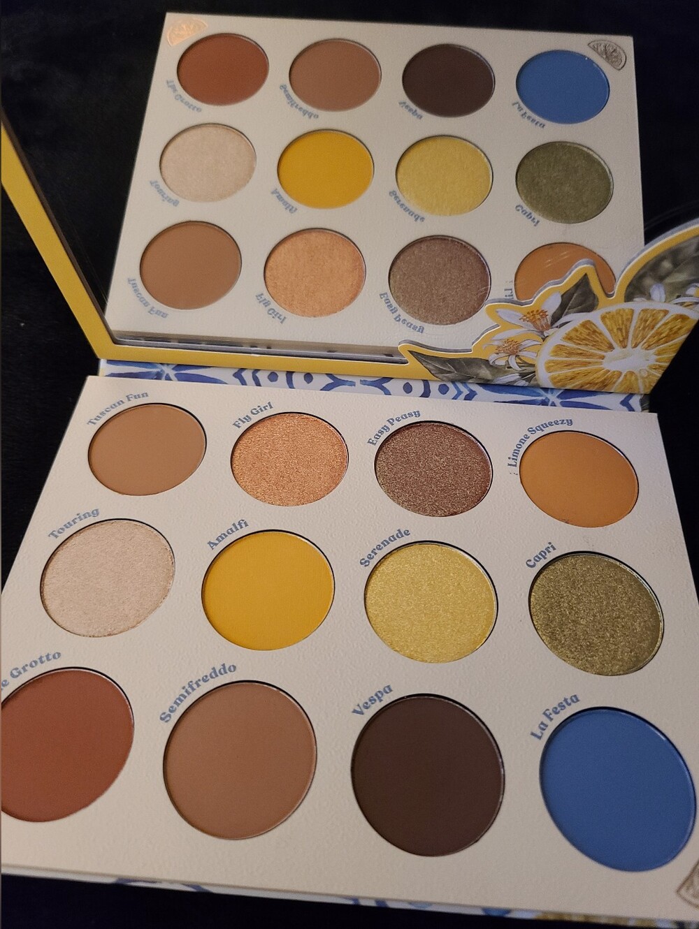 Colourpop LEMONCELLO Eyeshadow Palette